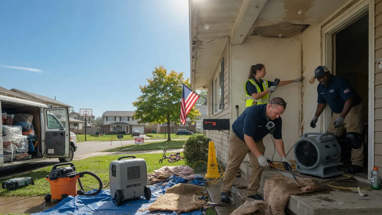 Water Damage Restoration in Lucas, IA near me